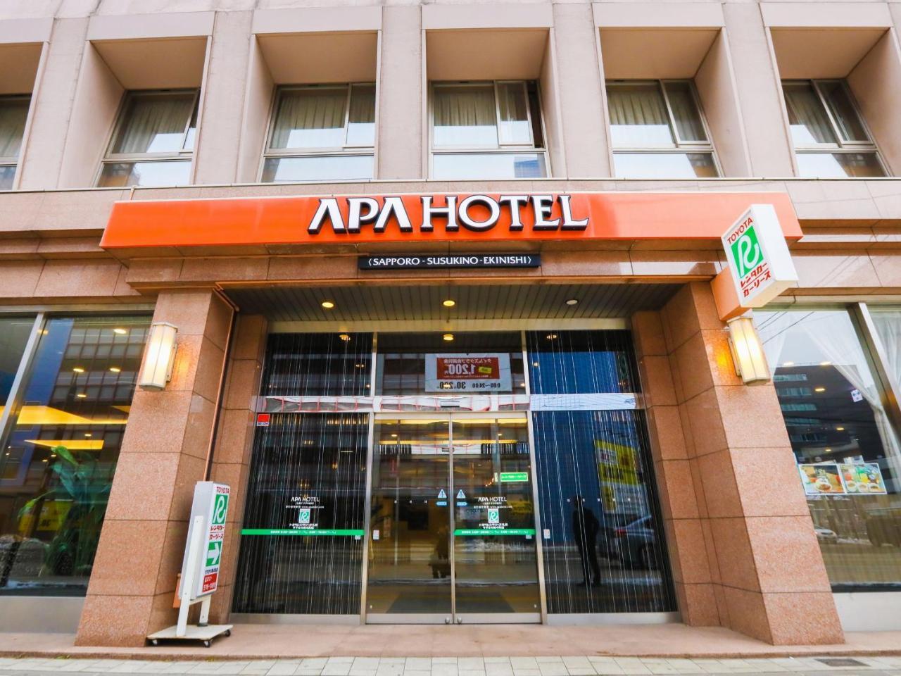 Apa Hotel Sapporo Susukino Ekinishi Exterior photo